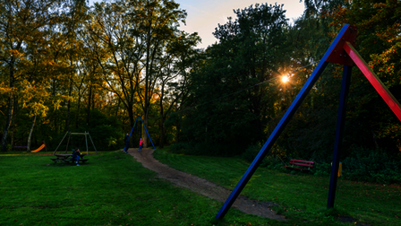 Speeltoestellen in park